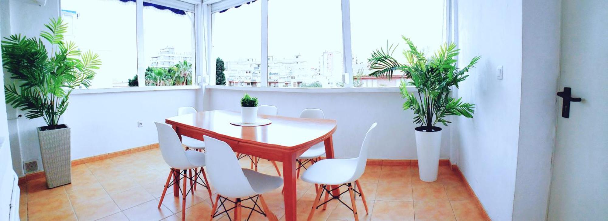 Aguilas Beach House - Excelente Ubicacion!! Centro Con Vistas Playa Delicias Con Aire 阿桂拉斯 外观 照片